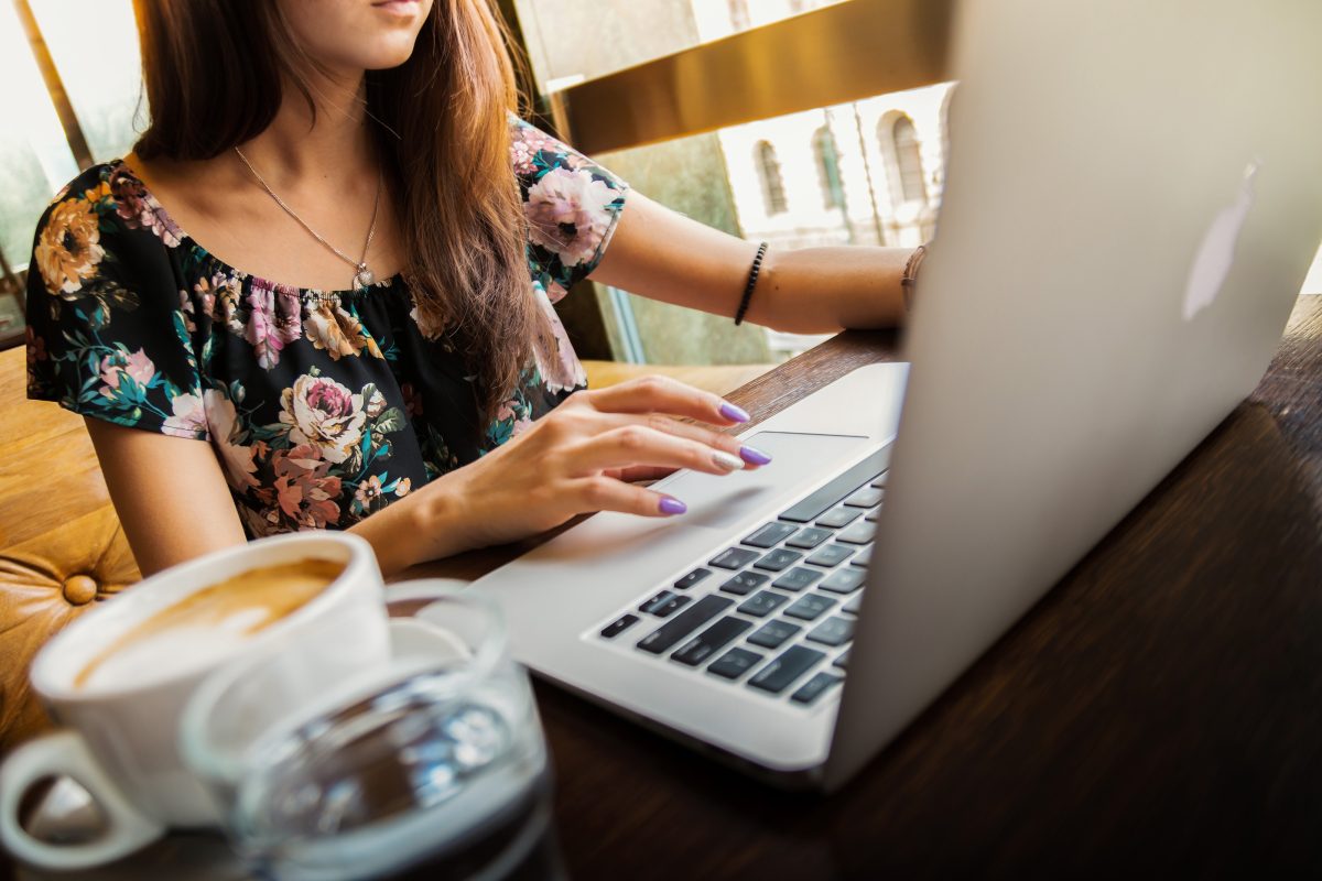 Photo by JÉSHOOTS: https://www.pexels.com/photo/woman-wearings-coop-neck-floral-top-using-her-apple-brand-macbook-144230/